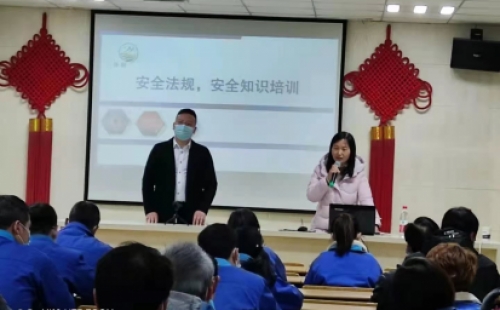 力士霸泵業(yè)開展以“安全第一、預(yù)防為主”為主題的安全知識培訓(xùn)